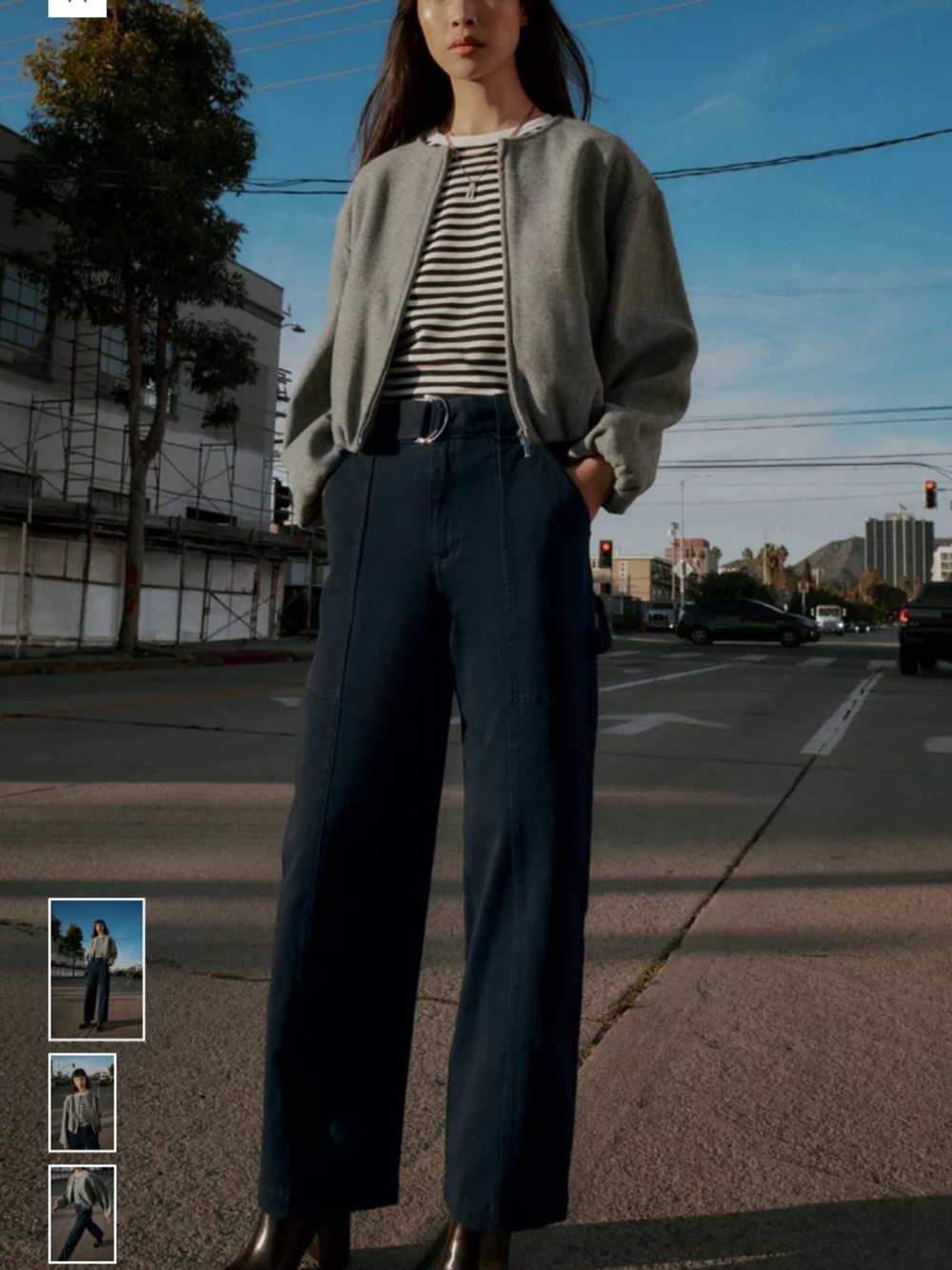 New Zara Bomber Jacket - Picture 3 of 6